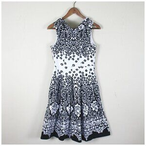 Morgan McFeeters Dress Black White Sleevel…